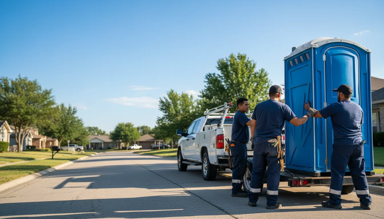 Portable Toilet Rental in Folsom, PA near me